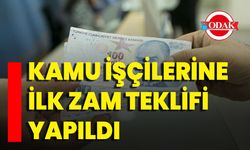 Kamu İşçilerine İlk Zam Teklifi Yapıldı