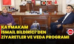 Kaymakam İsmail Bildirici’den Ziyaretler ve Veda Programı