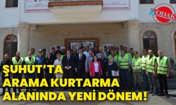 Şuhut’ta arama kurtarma alanında yeni dönem!