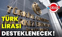 Türk Lirası desteklenecek!