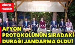 Afyon protokolünün sıradaki durağı Jandarma oldu!