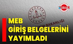 MEB, giriş belgelerini yayımladı