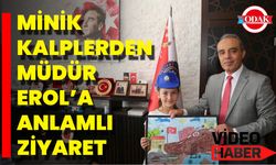 Minik Kalplerden Emniyet Müdürüne Anlamlı Ziyaret