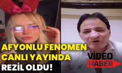 Afyonlu fenomen canlı yayında rezil oldu!