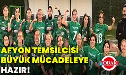 Afyon temsilcisi büyük mücadeleye hazır!