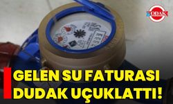 Gelen su faturası dudak uçuklattı!