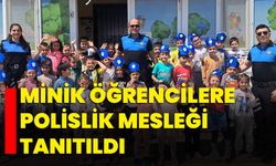 Minik Öğrencilere Polislik Mesleği Tanıtıldı