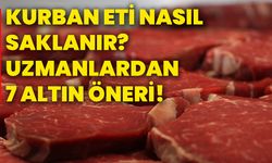 Kurban eti nasıl saklanır? Uzmanlardan 7 altın öneri!