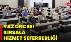 Yaz öncesi kırsala hizmet seferberliği