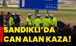Sandıklı’da can alan kaza!
