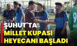 Şuhut'ta Millet Kupası Heyecanı Başladı