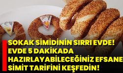 Sokak Simidinin Sırrı Evde! Evde 5 Dakikada Hazırlayabileceğiniz Efsane Simit Tarifini Keşfedin!