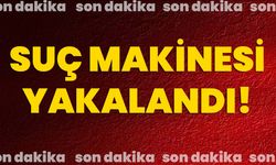 Suç makinesi yakalandı!