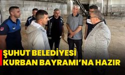 Şuhut Belediyesi Kurban Bayramı’na hazır
