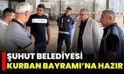 Şuhut Belediyesi Kurban Bayramı’na Hazır