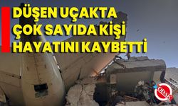 Düşen Uçakta Çok Sayıda Kişi Hayatını Kaybetti