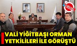 Vali Yiğitbaşı Orman Yetkilileri İle Görüştü