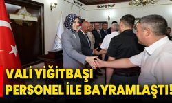 Vali Yiğitbaşı Personel İle Bayramlaştı!