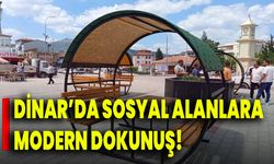 Dinar’da Sosyal Alanlara Modern Dokunuş!