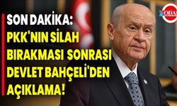 Son Dakika: PKK'NIN Silah Bırakması Sonrası Devlet Bahçeli'den Açıklama!