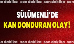 Sülümenli’de Kan Donduran Olay!