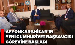 Afyonkarahisar’ın Yeni Cumhuriyet Başsavcısı Görevine Başladı