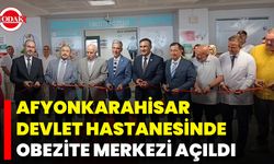 Afyonkarahisar Devlet Hastanesinde Obezite Merkezi Açıldı