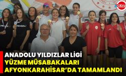 Anadolu Yıldızlar Ligi Yüzme Müsabakaları Afyonkarahisar’da Tamamlandı