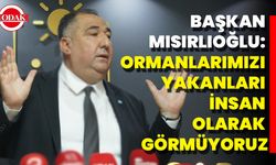 Başkan Mısırlıoğlu: Ormanlarımızı Yakanları İnsan Olarak Görmüyoruz