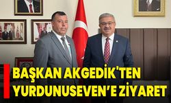 Başkan Akgedik'ten Yurdunuseven’e Ziyaret