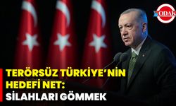Terörsüz Türkiye’nin Hedefi Net: Silahları Gömmek