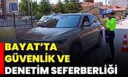 Bayat’ta Güvenlik Ve Denetim Seferberliği