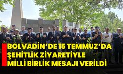 Bolvadin’de 15 Temmuz’da Şehitlik Ziyaretiyle Milli Birlik Mesajı Verildi