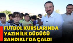 Futbol Kurslarında Yazın İlk Düdüğü Sandıklı’da Çaldı