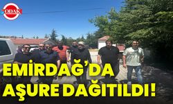 Emirdağ’da aşure dağıtıldı!
