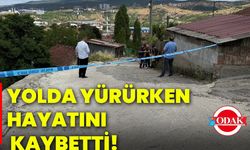 Yolda yürürken düştü, hayatını kaybetti!