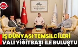 İş Dünyası Temsilcileri Vali Yiğitbaşı İle Buluştu