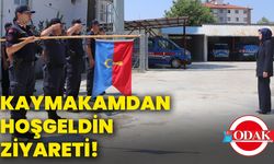 Kaymakamdan hoşgeldin ziyareti!