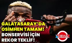Galatasaray’da, Osimhen tamam! Bonservisi için rekor teklif!