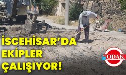 İscehisar’da ekipler çalışıyor!
