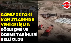 Gömü’de TOKİ Konutlarında Yeni Gelişme: Sözleşme Ve Ödeme Tarihleri Belli Oldu