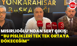 Mısırlıoğlu’ndan Sert Çıkış: “Bu Pislikleri Tek Tek Ortaya Dökeceğim”