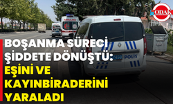 Boşanma Süreci Şiddete Dönüştü: Eşini Ve Kayınbiraderini Yaraladı