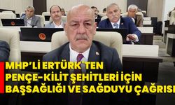 MHP’li Ertürk'ten Pençe-Kilit şehitleri için başsağlığı ve sağduyu çağrısı