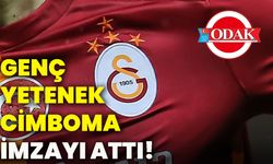 Genç yetenek, cimboma imzayı attı!