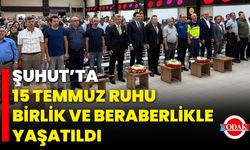 Şuhut’ta 15 Temmuz Ruhu Birlik ve Beraberlikle Yaşatıldı