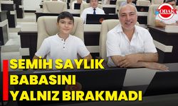 Semih Saylık babasını yalnız bırakmadı