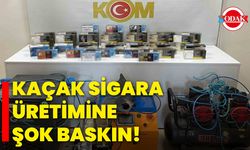 Kaçak Sigara Üretimine Şok Baskın!