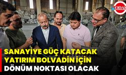Sanayiye Güç Katacak Yatırım Bolvadin İçin Dönüm Noktası Olacak