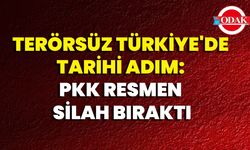 Terörsüz Türkiye'de Tarihi Adım: PKK Resmen Silah Bıraktı